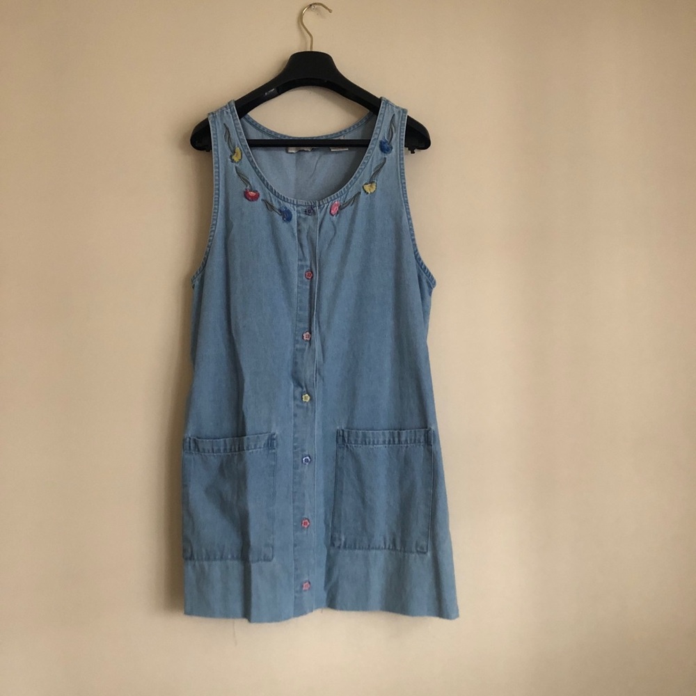 Vintage Denim Dress Size S